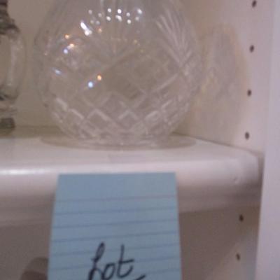 Waterford Crystal Bowl, Cut Glas Bowl, Glass Stein