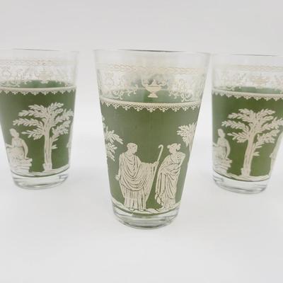 VINTAGE WEGEWOOD COLLECTORS GLASSES