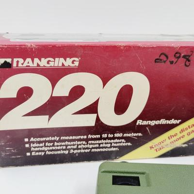 RANGING 220 RANGEFINDER
