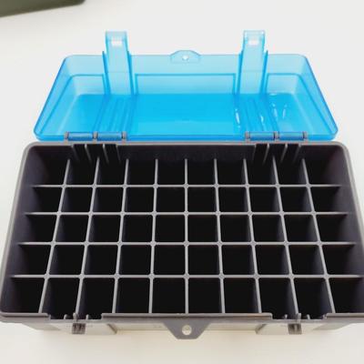 PLASTIC SET OF AMMUNITION STORAGE CONTAINERS