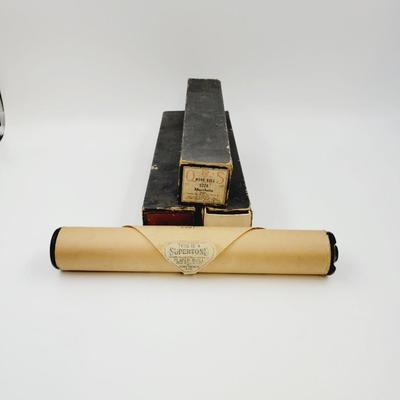 ANTIQUE PLAYER PIANO ROLLS SET OF 3 - LOT 3