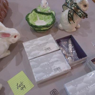 Assorted Bunny Collectibles