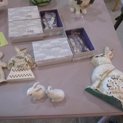 Assorted Bunny Collectibles