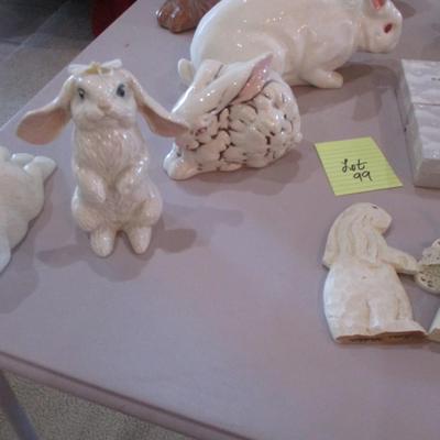 Assorted Bunny Collectibles