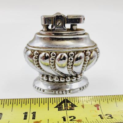 VINTAGE EXCELLO SILVER PLATED LIGHTER