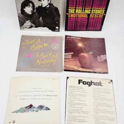 VINTAGE 45 SLEEVE ONLY (NO RECORD) ROCK ERA