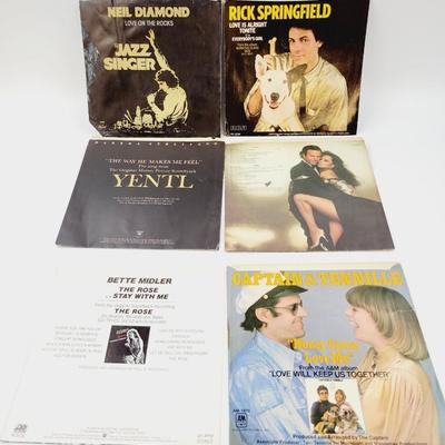 VINTAGE 45 SLEEVES ONLY (NO RECORD) POP ERA