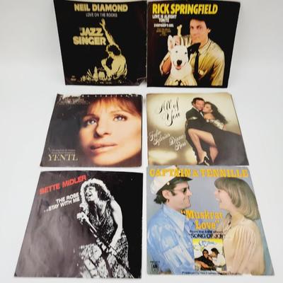 VINTAGE 45 SLEEVES ONLY (NO RECORD) POP ERA