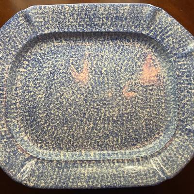 Speckled platter