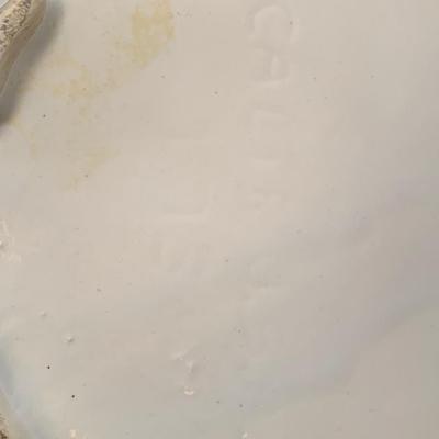 California pottery soup tureen w/lid & ladle
