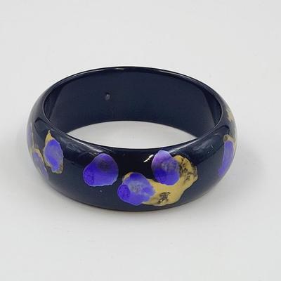 BEAUTIFUL HAND PAINTED BANGLE BRACELET