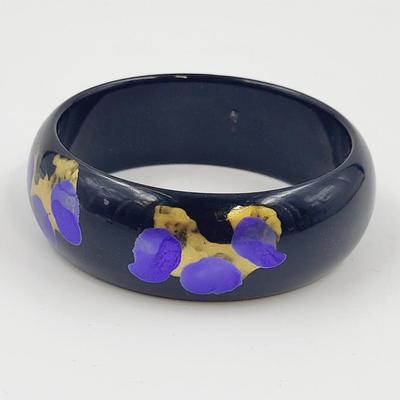 BEAUTIFUL HAND PAINTED BANGLE BRACELET