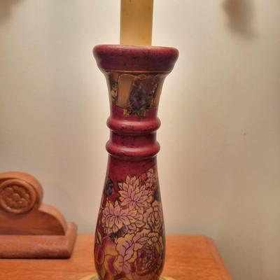 Ceramic and Brass Lamp (BR2-DW)