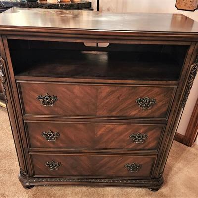 Lot #164  Handsome Chest/TV Stand Combo