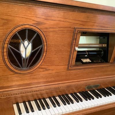 Player Piano & @100 music rolls