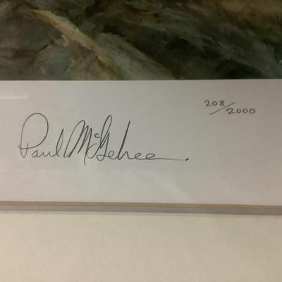 Lot. 6412. Signed and Numbered "Great Falls of the Potomac" by Paul McGehee
