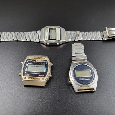 VINTAGE DIGITAL WATCH BUNDLE - UNTESTED