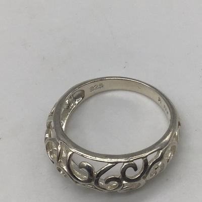 Large Silver 925 Ring
