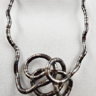 UNIQUE "WEAR LIKE YOU WANT" BENDABLE METAL FASHION NECKLACE
