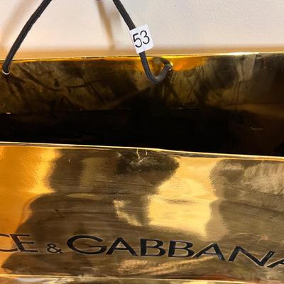 Dolce & Gabbana Leather Hobo Bag Purse - Authentication Card Inc.