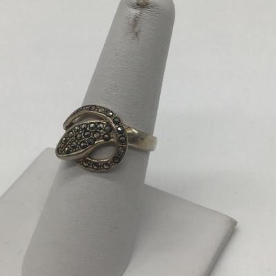 Silver 925 Marcasite Ring