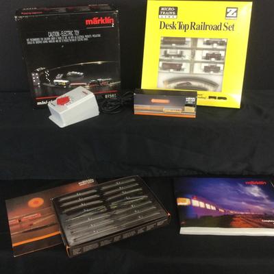 Lot. 6418. Vintage Marklin and Micro-Train Train Set