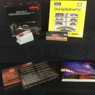 Lot. 6418. Vintage Marklin and Micro-Train Train Set