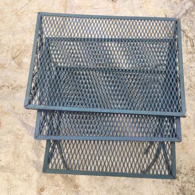 Lot. 6421. Wrought Iron Nesting Tables