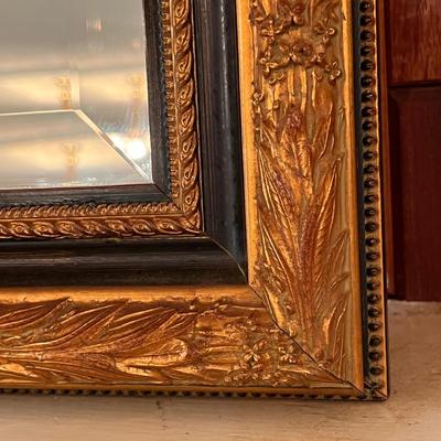 Wooden Framed Beveled Glass Mirror(FR-MG)