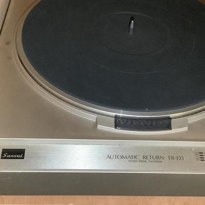 Sansui turntable FR-D3