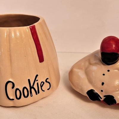 Lot #72  Vintage MCCOY Mammy Cookie Jar - great condition
