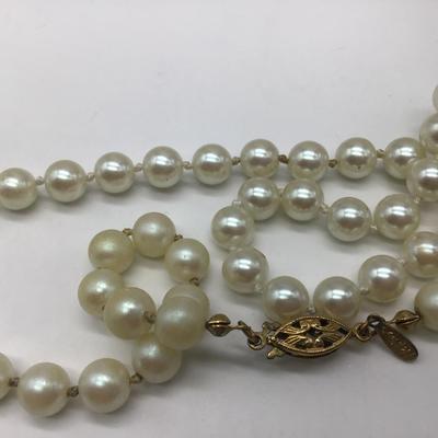 Napier Faux Pearl necklace