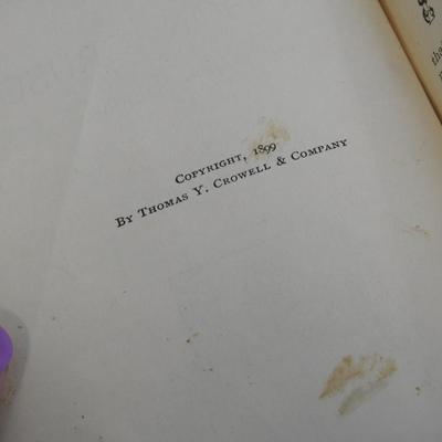 5 Antique Vintage Hardcover Books: Robinson Crusoe, Jonathan Swift, World Today