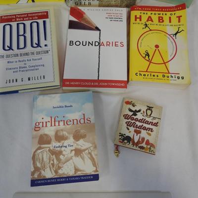 8 Non-Fiction Books: Woodland Wisdom, Power of Habit, Boundaries, Magic Dummies