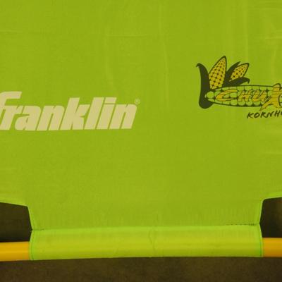 Franklin Chux! Kornhole Jr. No Beanbags. 23"x48" each PLUS Table Tennis Set