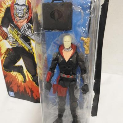 GI Joe Classified Series Destro Action Figure Collectible, Defect Unpainted Head