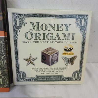Dollar Battle-Gami Book & Paper. Money Origami Instructions, Papers, & DVD