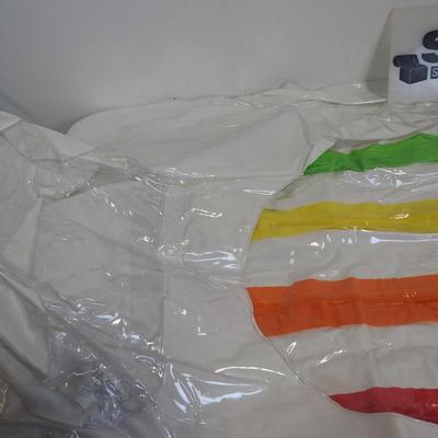 Summer Waves Inflatable Relaxing Lounge Pool Float, Multicolor - New, No Box