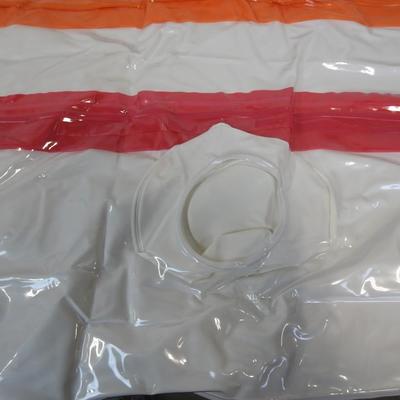 Summer Waves Inflatable Relaxing Lounge Pool Float, Multicolor - New, No Box