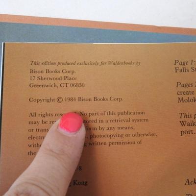 8 Non-Fiction Hardcover Books: Washington, Hawaii, & Gardening - Vintage