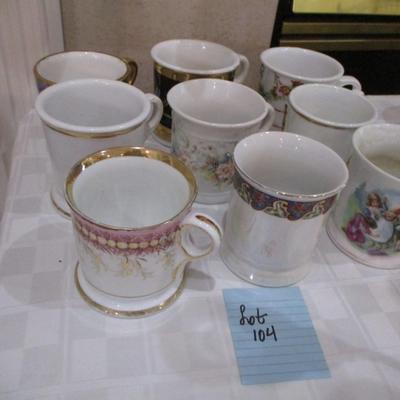 Vintage Shaving Mugs