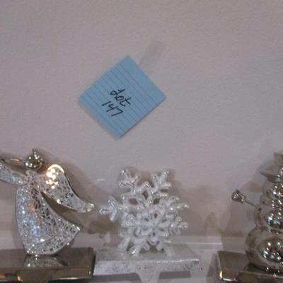 Various Holiday Stocking Holders