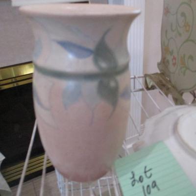 Home Decor-- lamp, sewing box,