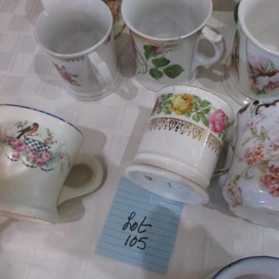 Vintage Shaving Mugs