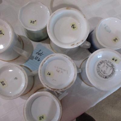 Vintage Porcelain Shaving Mugs