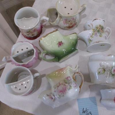 Vintage Porcelain Shaving Mugs