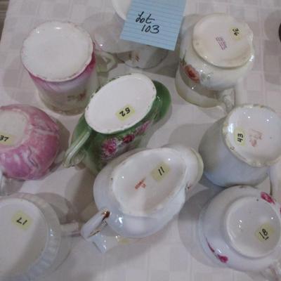 Vintage Porcelain Shaving Mugs