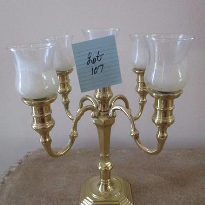 Brass Candelabra