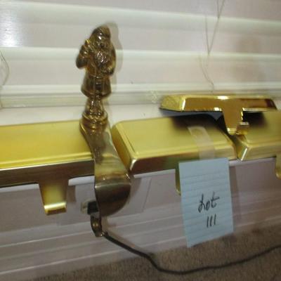 Brass Stocking Holders