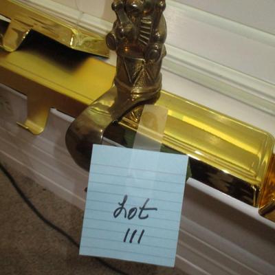 Brass Stocking Holders